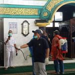 Nasdem Probolinggo, Semprot Disinfektan ke Sejumlah Masjid