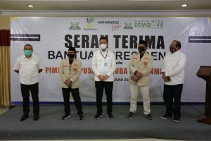 Pemuda Muhammadiyah Salurkan Bansos Presiden
