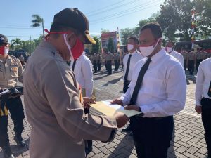 Kapolresta Banda Aceh Pimpin Korp Raport 133 Personel Diakhiri Dengan Salam Siku