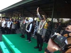 Gubernur Jatim Canangkan Jatim Bermasker : Harapkan masyarakat tetap disiplin Protokol Kesehatan