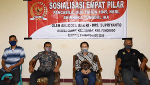 Sosialisasikan Empat Pilar, Anggota MPR RI Drs. Supriyanto Tegaskan Perlunya Jaga Pancasila