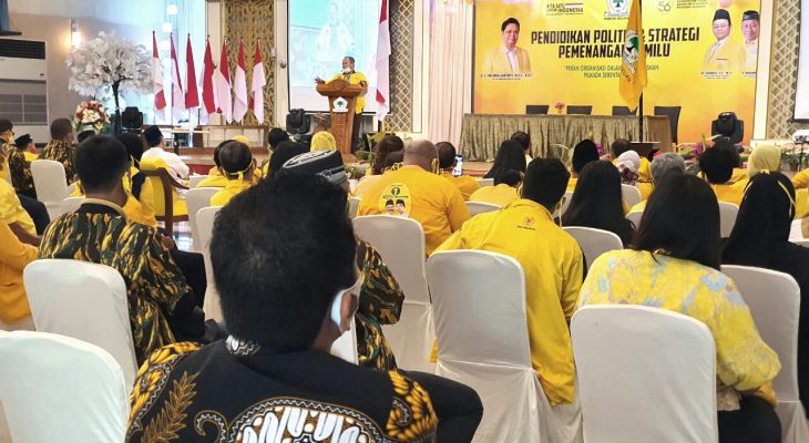 Dikpol Dan Strappem Di Kota Pasuruan, Ketua DPD Partai Golkar Jatim Himbau Jajaran Jalin Komunikasi Yang Baik