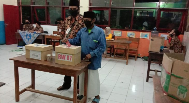Pemilihan RT Dan RW Muharto Berlangsung Secara Demokratis