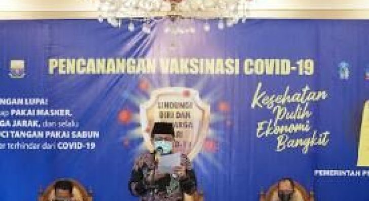 Gubernur Provinsi Jambi Dukung Dan Siap Sukseskan Vaksinasi Covid-19