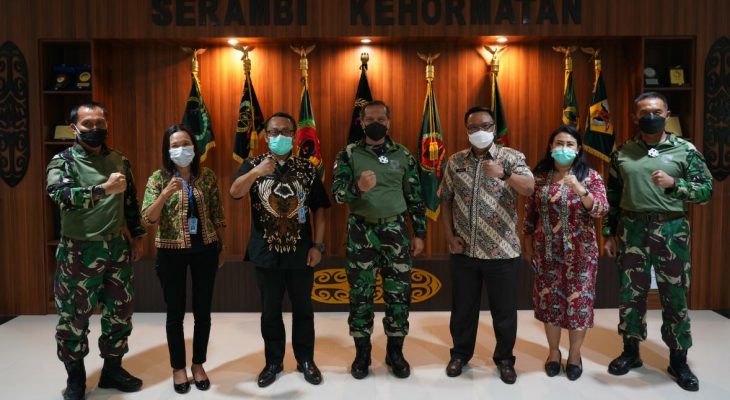 Pangdam XVIII/Kasuari Terima Kepala BNNP Papua Barat