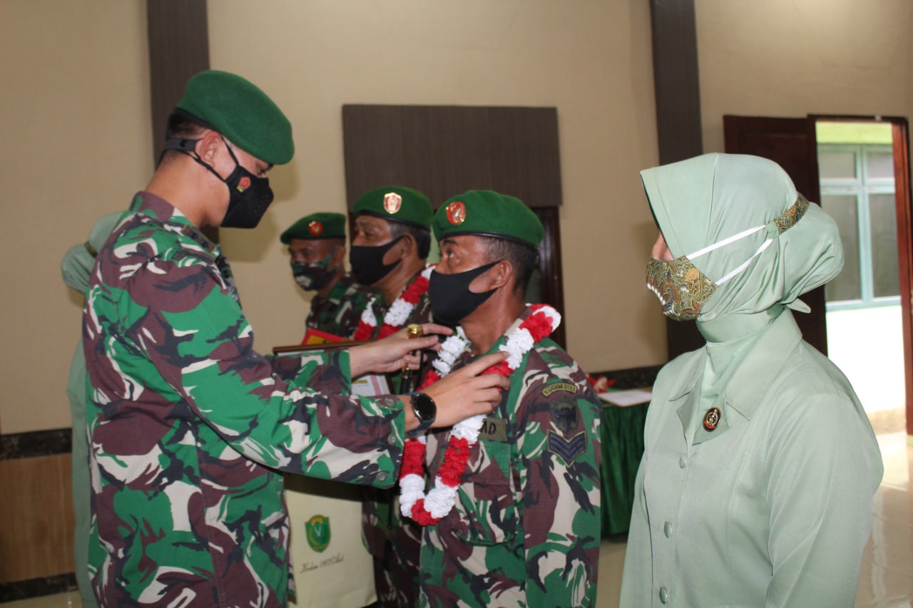 Pimpin Upacara Purna Tugas dan Pindah Satuan, Dandim 0103/Aceh Utara Berikan Apresiasi Pada Anggota