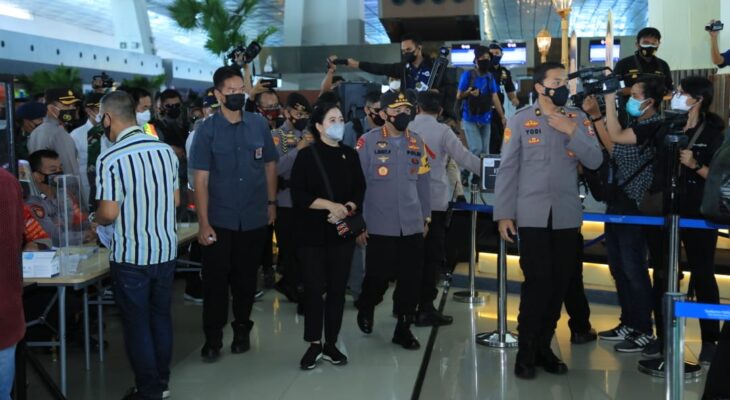 Ketua DPR Puan Maharani:  Jumlah penumpang di Bandara Soetta Menurun, pengawasan harus ekstra Ketat