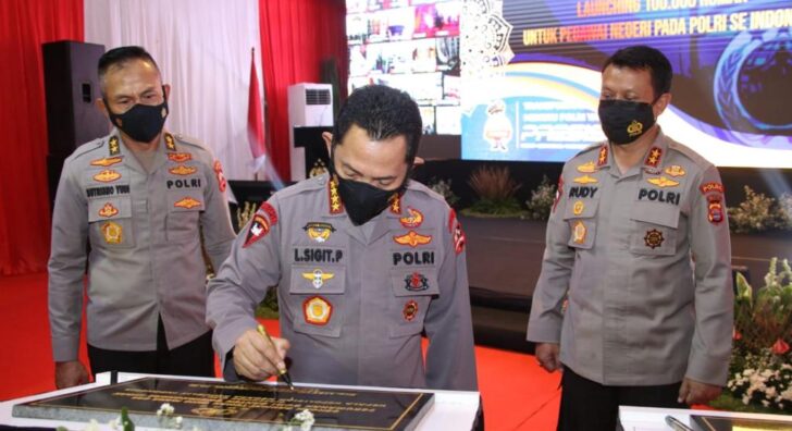 Kapolri Resmikan Gedung Presisi Polres Kota Tangerang dan 100 Ribu Rumah untuk Personel