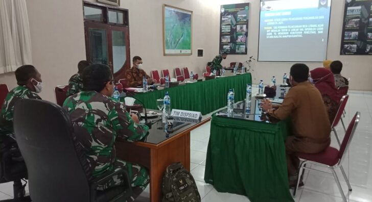 Tim Litbanghan Dispsiad Kunjungi Kodim 0103/Aceh Utara