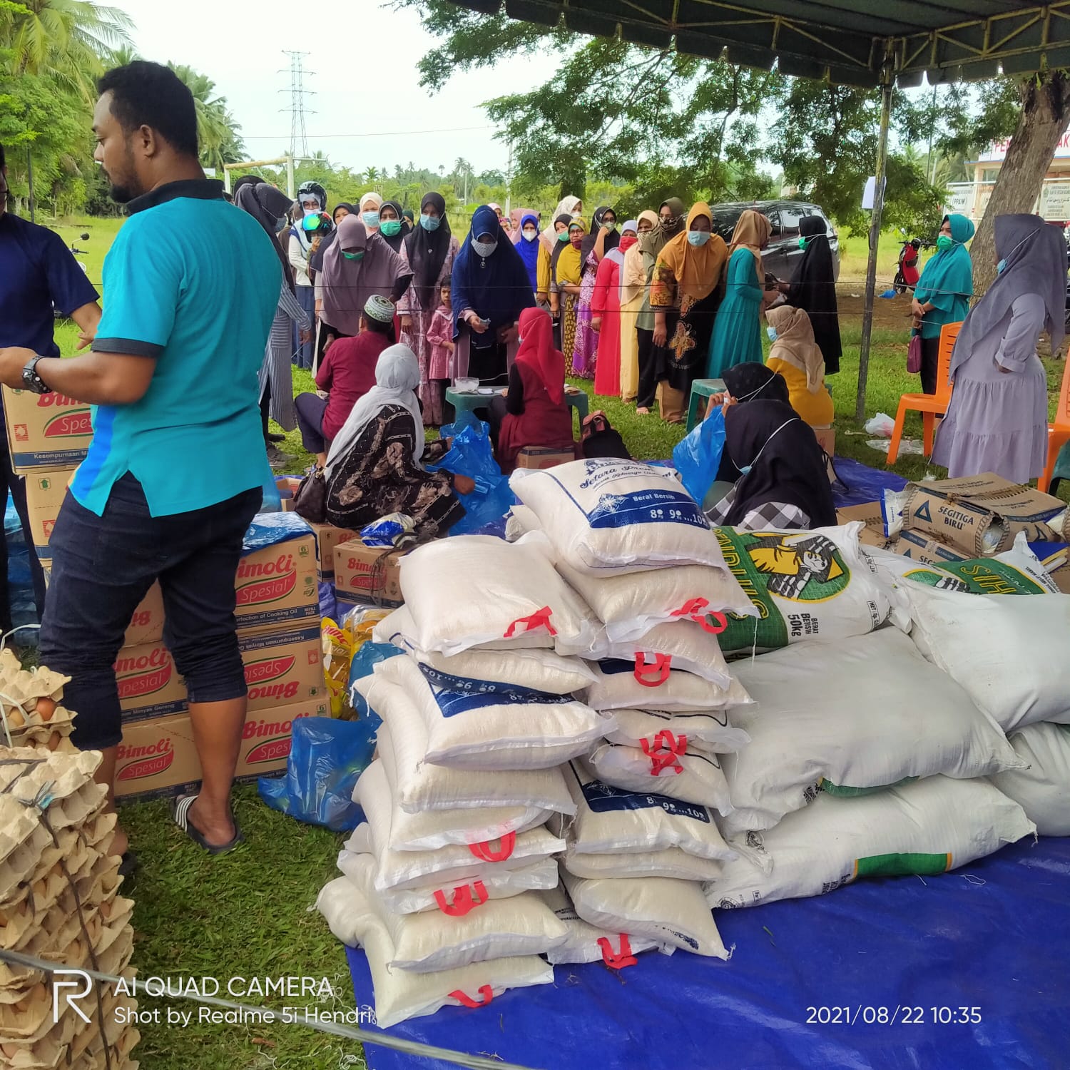 Warga Kuta Blang Sambut Antusias Pasar Murah Disperindag Aceh
