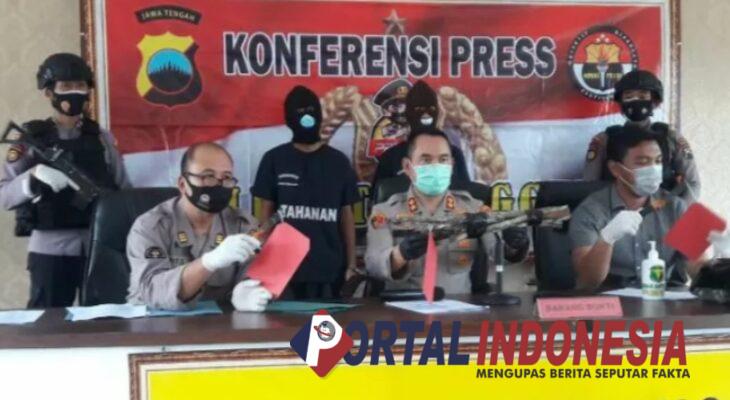 Polres Temanggung Tahan Dua Pencuri Kayu Manis Milik Perhutani