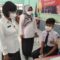 Ratusan Pelajar Jalani Vaksin Tahap 2 di SMPN 30 Semarang