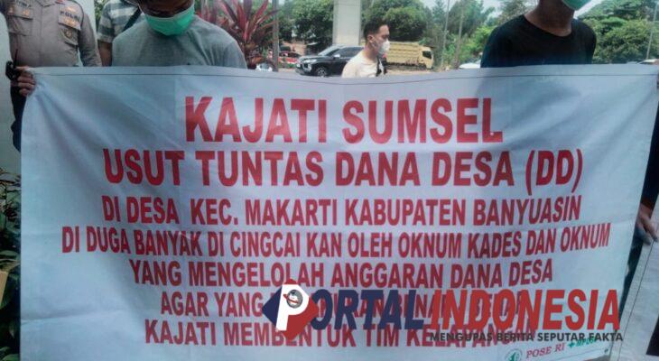 Kasus Dugaan Korupsi, 9 Desa di Kabupaten Banyuasin Dilaporkan POSE RI ke Kajati