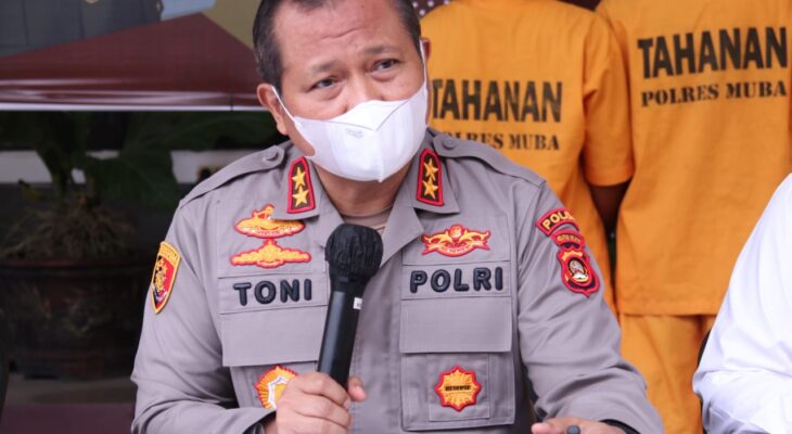 Polda Sumsel dan Polres Muba Tangkap 3 Pelaku Pembakaran Pos Keamanan PT BPP