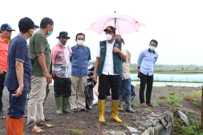 Bupati Sidoarjo Kunjungi tiga desa langganan banjir di Tanggulangin