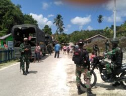 Kodim Maybrat Jemput 100 Pengungsi Asal Kampung Kisor Distrik Aifat Selatan
