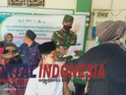 Memutus penyebaran Covid-19, Personel TNI Kodim 0103/Aut Laksanakan Vaksinasi Masuk Dayah