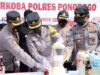 Polisi di Ponorogo Amankan 60,13 Gram Sabu Dalam Setahun Ini