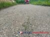 Belum Seminggu Selesai Dibangun, Jalan Aspal di Bangkes Sudah Ditumbuhi Rumput