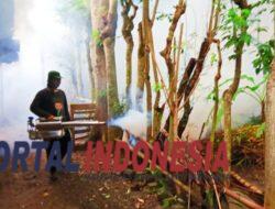 Gencarkan Fogging, Antispasi Pemdes Bancar Ponorogo Stop Demam Berdarah