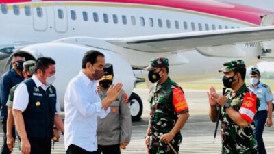Pangdam ll/Sriwijaya Dampingi Kunker Presiden RI ke Muara Enim dan Pagar Alam