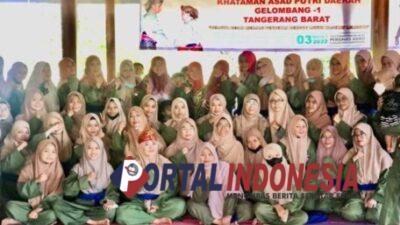 Selesai Ikuti UKT, 47 Pesilat Putri Persinas ASAD Tangerang Sandang Sabuk Biru