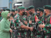 Pangdam ll/Sriwijaya Berangkatkan Satgas Organik Yonif Raider 142/KJ ke Papua