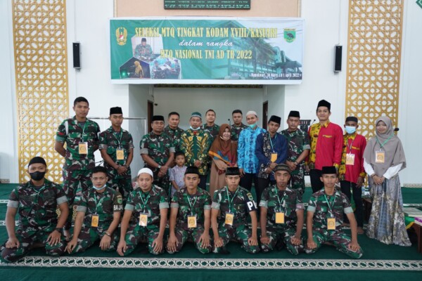 Kodam XVIII/Kasuari Persiapkan Prajurit Ikut Seleksi MTQ Nasional TNI AD Tahun 2022