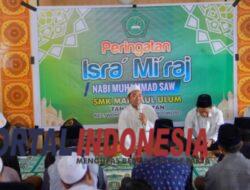 Syahdunya Gema Sholawat Selimuti Peringatan Isra’ Mi’raj di SMKS Manbaul Ulum