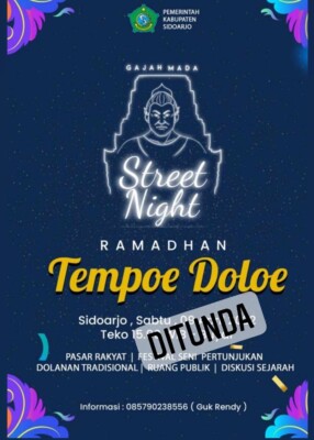 Festival Gajah Mada Street Night Sidoarjo Tempo Doeloe Ditunda, Panitia Review Ulang Rekayasa Lalu lintas dan Pengaturan Jam Acara