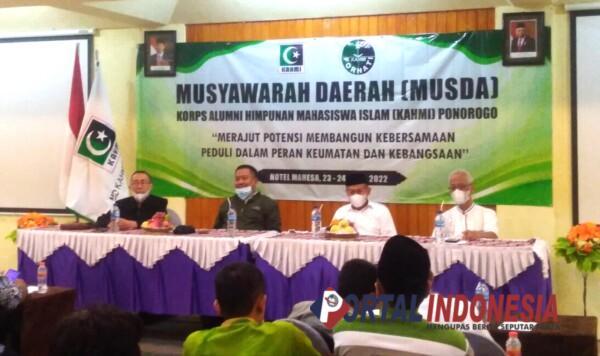 Musda KAHMI Ponorogo, Ali Mufthi: Intelektual Muslim Bernafaskan Islam