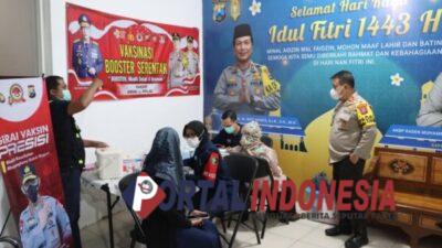 Gelar Vaksinasi Mobile Presisi di Alun-Alun Kota Pasuruan, Ini Pesan dan Harapan AKBP M. Raden Jauhari