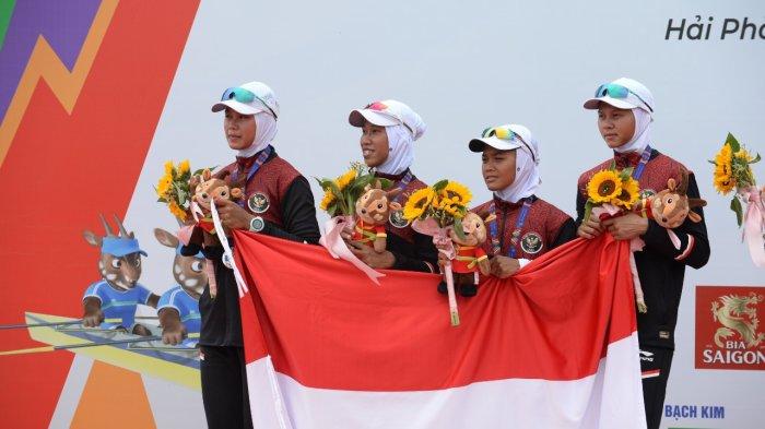 Tim Dayung Indonesia Sabet Delapan Medali Emas