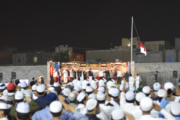 HUT Ke-77 RI, PPI di Yaman Gelar Aneka Lomba dan Kibarkan Bendera Merah Putih