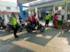 Polisi dan TNI Siaga Penyesuaian Harga BBM di SPBU Sidoarjo
