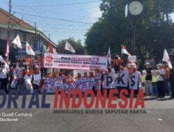 Dianggap Membebani Rakyat, DPD PKS Kota Pasuruan Melakukan Aksi Flash Mob Tolak Kenaikan BBM Bersubsidi