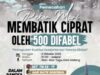 Kapolresta Malang Gelar Pemecahan Rekor MURI Batik Ciprat Oleh 500 Difabel