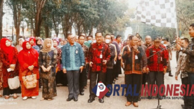 Sambut Hari Batik Nasional, di Merangin Gelar Parade Berbusana Batik