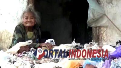 Kisah Pilu Ponirah, ‘Nenek Sampah’ di Ponorogo yang Hidup Sebatang Kara
