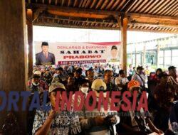 Kompak, Sahabat Prabowo Gresik dan Lamongan Gelar Deklarasi