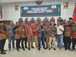 Resmi Dilantik, Waris Susanto Nahkodai PSSI Kota Malang