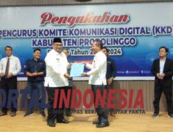 Bupati Probolinggo Resmi Kukuhkan Pengurus Komite Komunikasi Digital (KKD) Periode Tahun 2022-2024