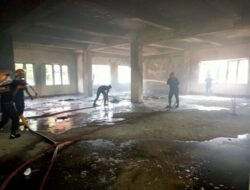 Gedung Riset Center Politeknik Negeri Sriwijaya Terbakar, Penyebab Ini 