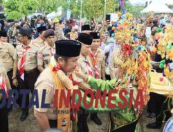 Gubernur Buka Secara Resmi Raimuna Daerah VIII Gerakan Pramuka Tingkat Provinsi Sumsel