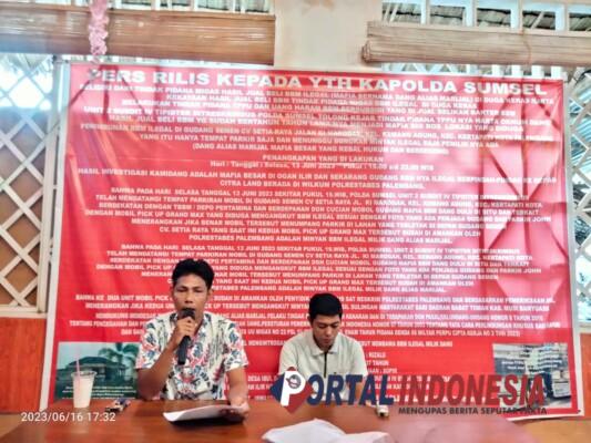 DPP LSM MAK Desak Kapolda Sumsel Tangkap Big Bos Marijal Alias Dang Pemilik Gudang BBM Ilegal