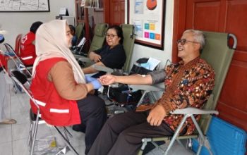 Wabup Sleman Kunjungi Aksi Donor Darah Massal di Gereja Pojok Sleman