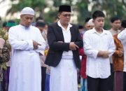 Bupati dan Wabup Sleman Laksanakan Sholat Idul Fitri di Tempat Berbeda