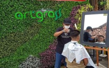 Norden Barbershop Ikut Ramaikan Pasar Jembar di Pameran Tabon