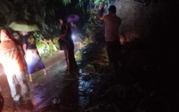 Intensitas Hujan Tinggi, Longsor Terjadi di Desa Domiyang Pekalongan