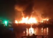 4 Kapal Terbakar di Pelabuhan Perikanan Samudera Cilacap, 1 Nahkoda Meninggal